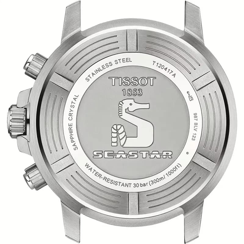Tissot Seastar 1000 Chronograph Blue Dial Men's Watch | T120.417.11.041.01