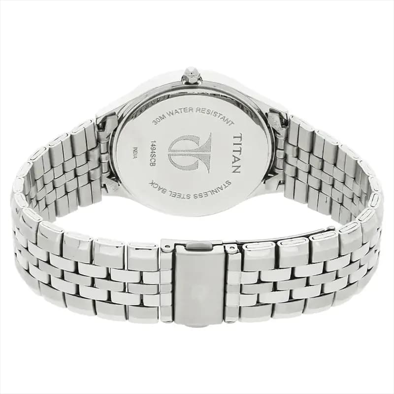 Titan 1494SM01 Silver Dial Men’s Watch