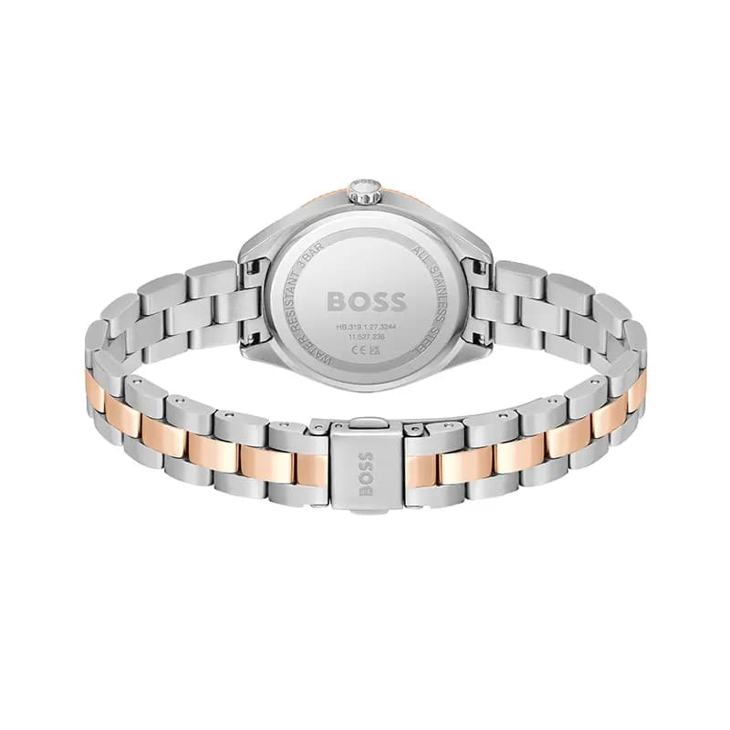 Hugo Boss Sage Silver Dial Two-tone Ladies Watch | 1502727