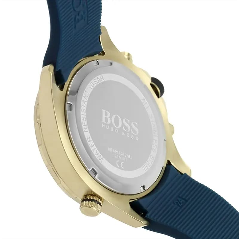 Hugo Boss Globetrotter Chronograph Blue Dial Men's Watch | 1513822