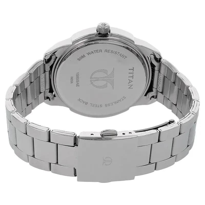 Titan Workwear 1585SM05 Blue Dial Men's Watch