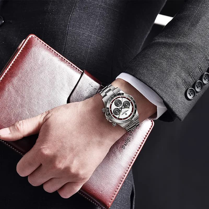 Pagani Design PD-1676 Paul Newman Daytona Men's Watch
