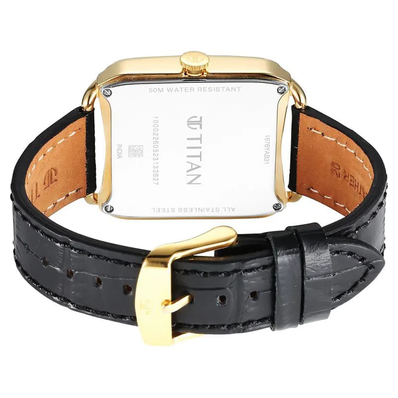 Titan Retro Revive 1676YL01 White Dial Men’s Watch