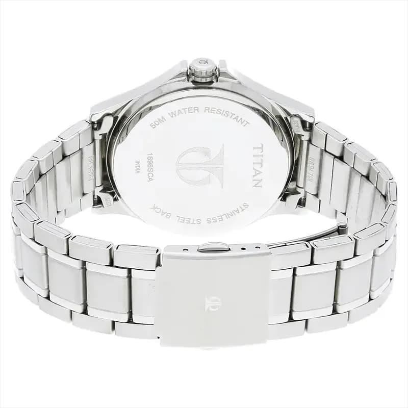 Titan 1698SM02 Multifunction Blue Dial Men’s Watch
