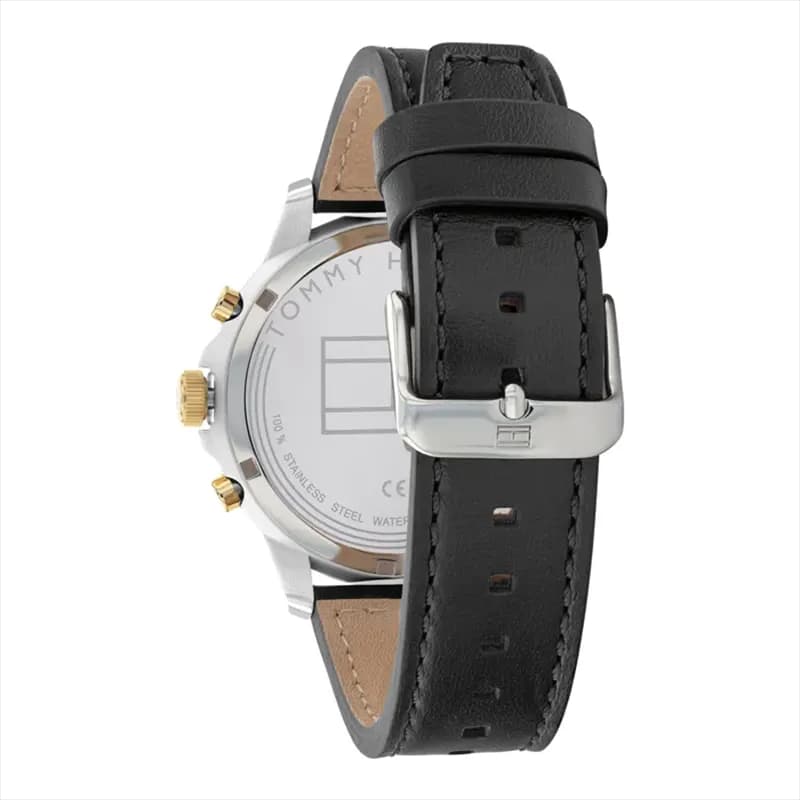 Tommy Hilfiger Henry Chronograph Black Dial Men's Watch | 1710474