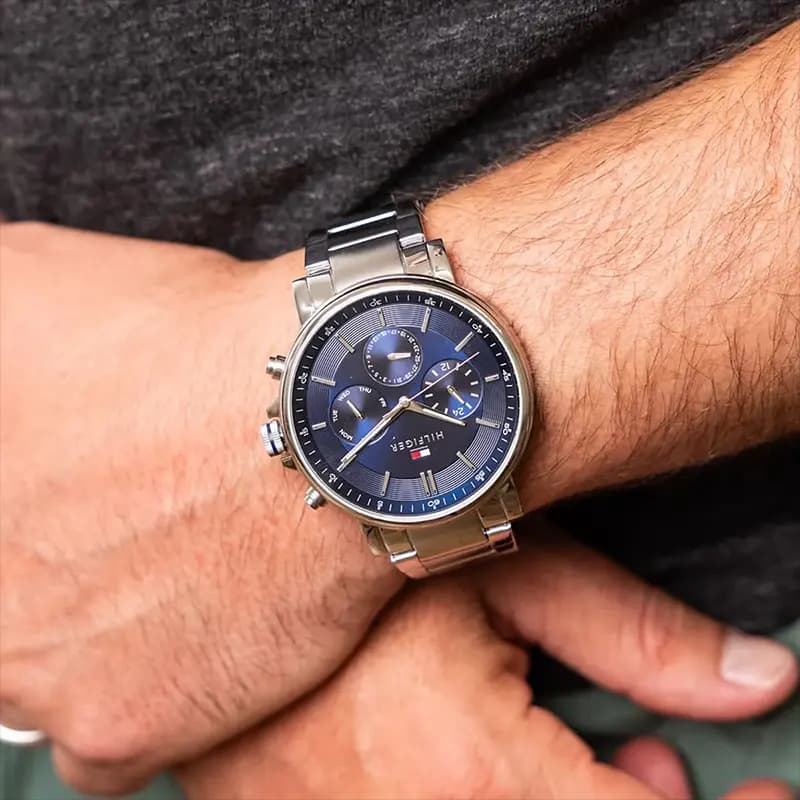 Tommy Hilfiger Tyson Multi-Function Blue Dial Men's Watch | 1710588