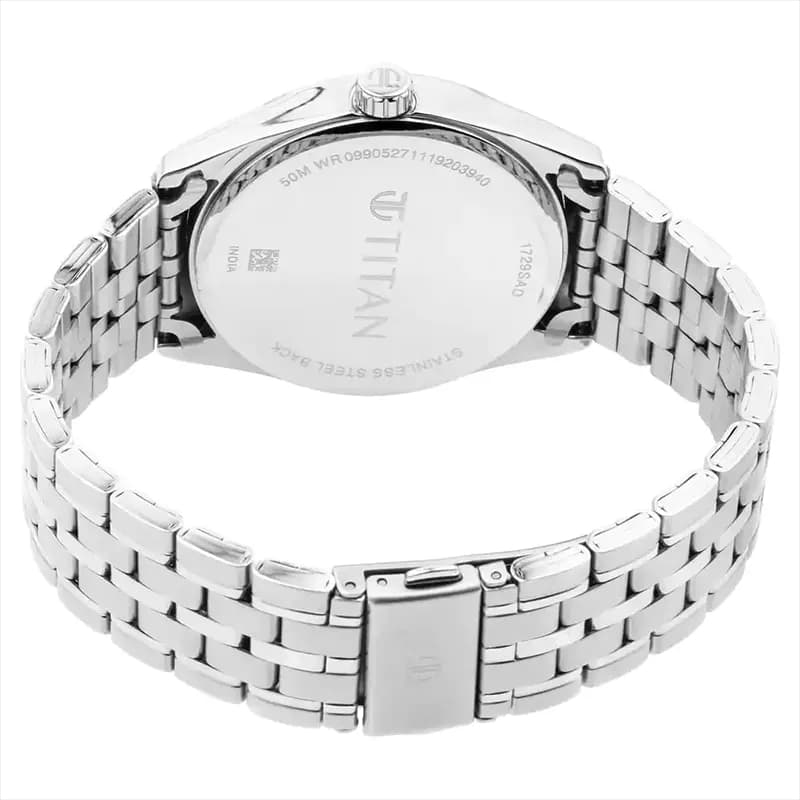 Titan 1729SM05 Workwear Blue Dial Men’s Watch