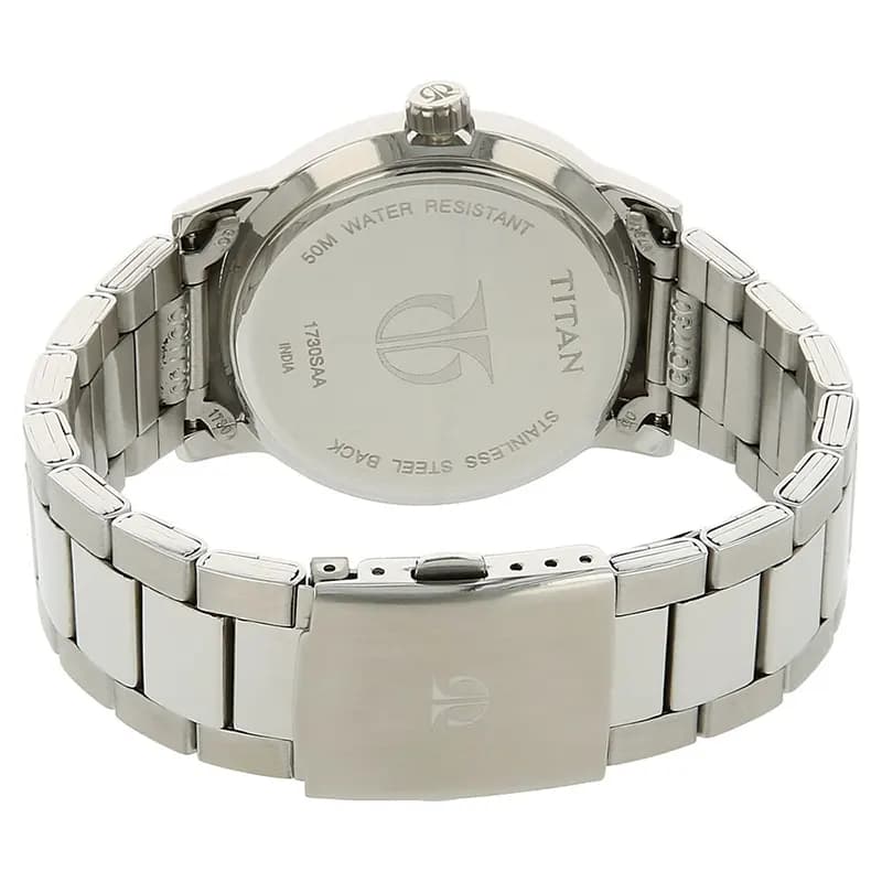 Titan 1730SM03 Workwear Blue Dial Men's Watch