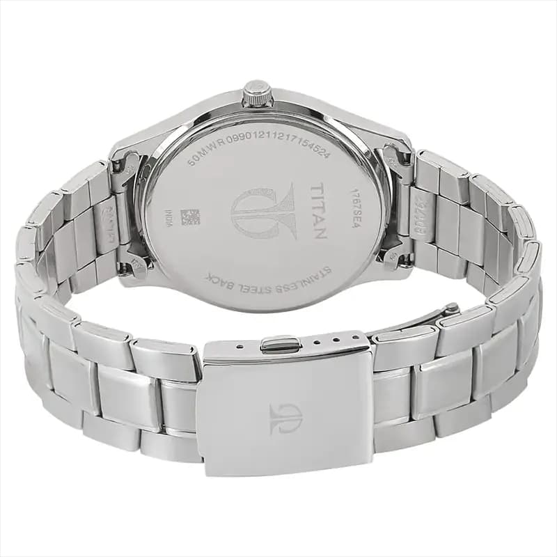 Titan 1767SM01 Workwear White Dial Men's Watch