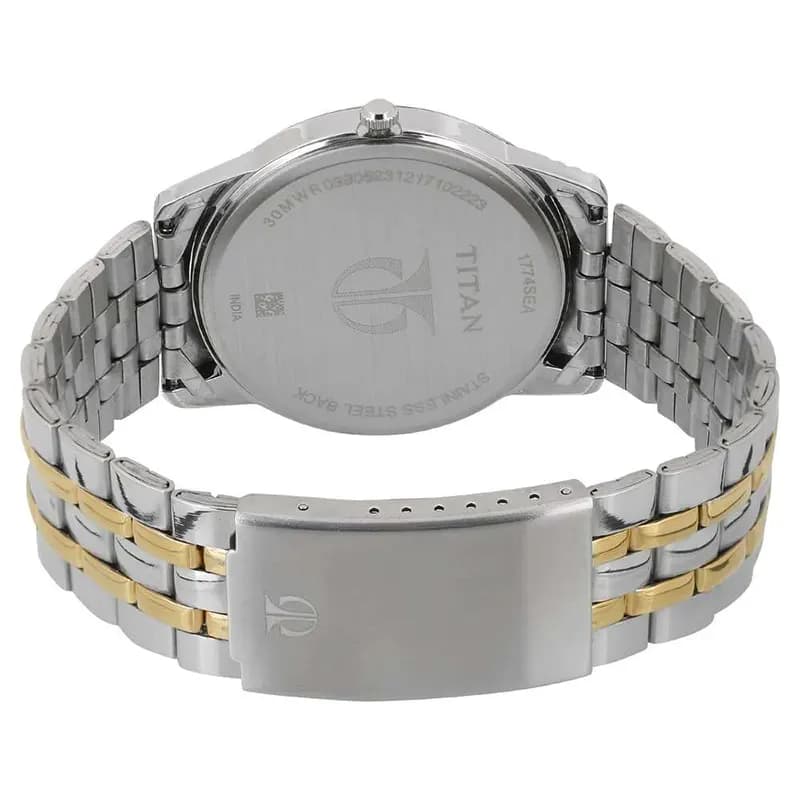 Titan 1774BM01 Karishma Two-Tone Men's Watch