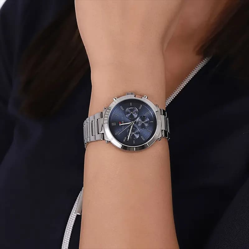 Tommy Hilfiger Emery Multifunction Blue Dial Ladies Watch | 1782349