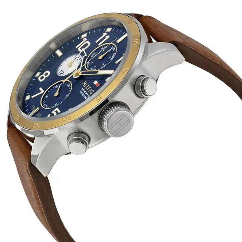 Tommy Hilfiger Trent Chronograph Blue Dial Men's Watch | 1791137