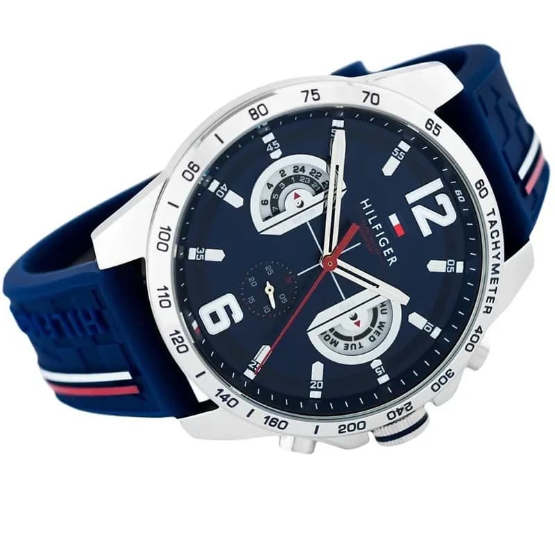 Tommy Hilfiger Decker Blue Dial Men's Watch Watch | 1791476