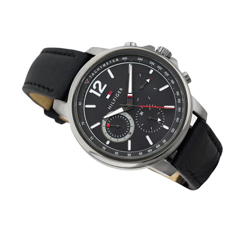 Tommy Hilfiger Landon Black Dial Men's Watch | 1791533