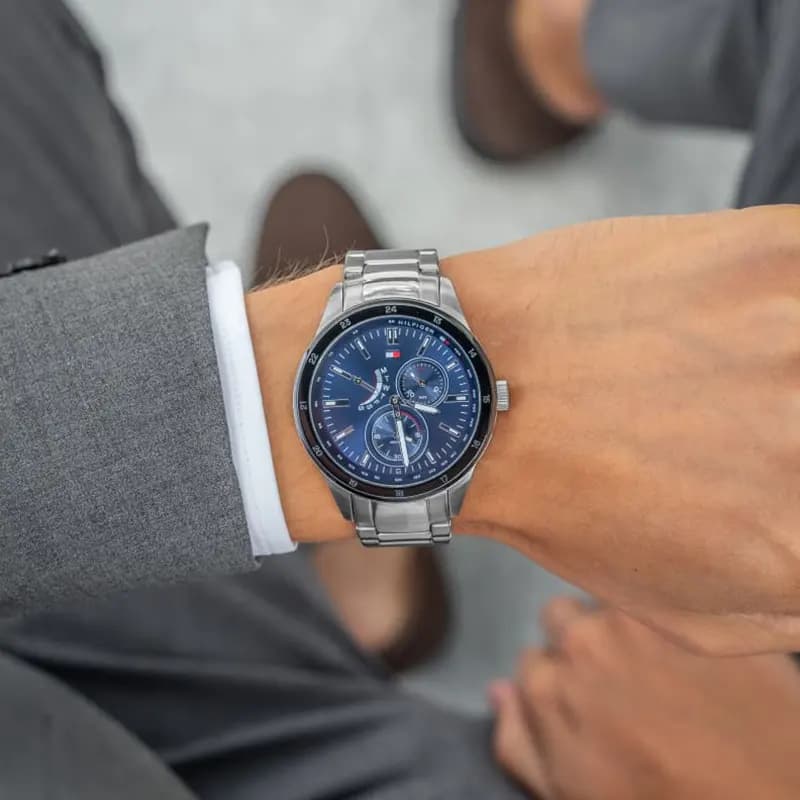 Tommy Hilfiger Austin Chronograph Blue Dial Men's Watch | 1791640