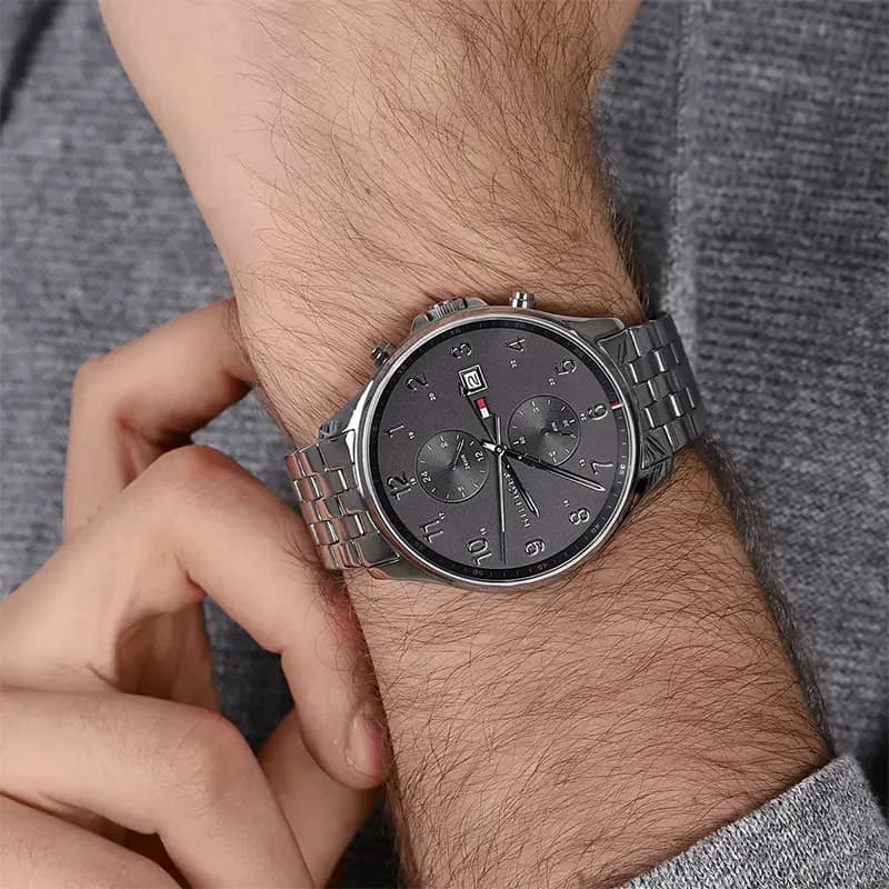 Tommy Hilfiger West Chronograph Grey Dial Men's Watch | 1791707