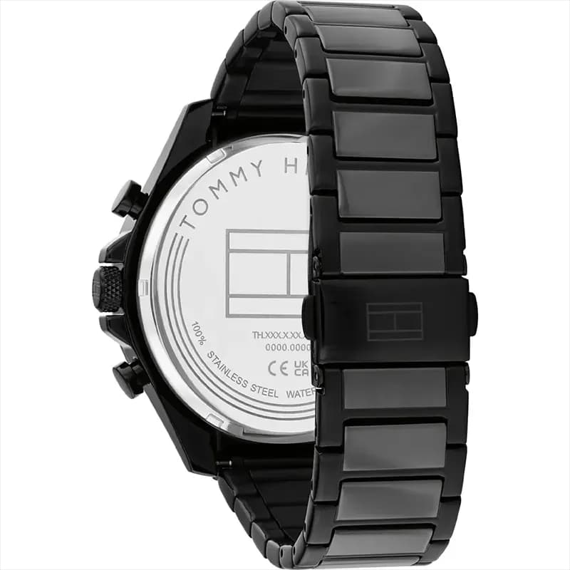 Tommy Hilfiger Clark Multifunction Black Dial Men’s Watch | 1792081