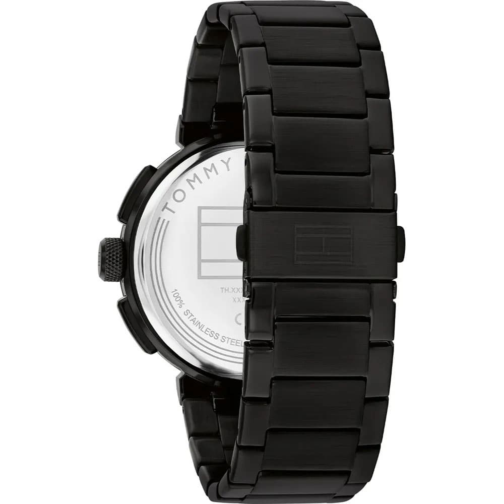 Tommy Hilfiger Lorenzo Multifunction Black Dial Men's Watch | 1792119