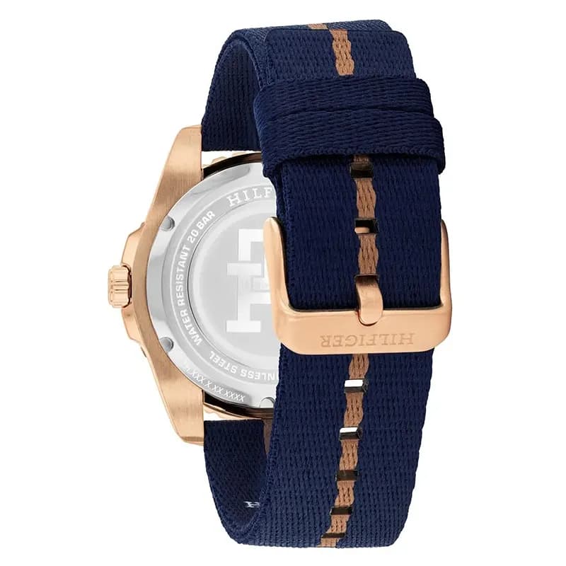 Tommy Hilfiger TH85 GMT Blue Dial Men's Watch | 1792130