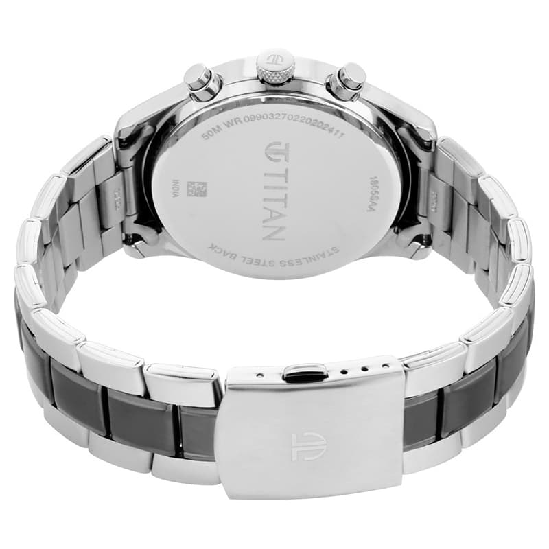 Titan 1805KM02 Workwear Anthracite Dial Men's Watch