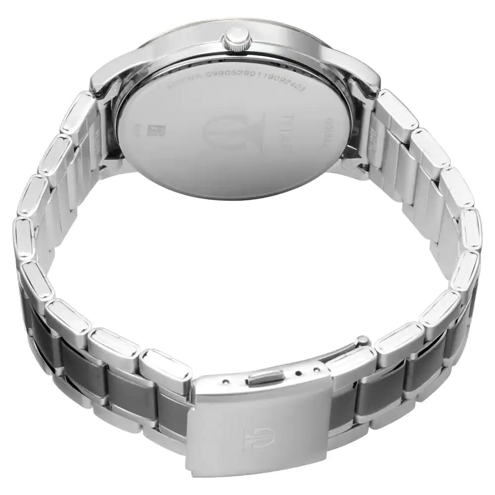 Titan 1806KM01 Workwear Anthracite Dial Men's Watch