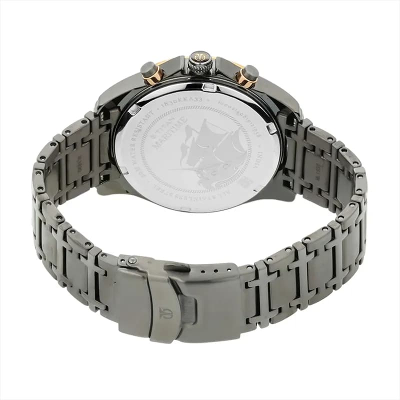 Titan Maritime Anthracite Chronograph Dial Men's Watch | 1830KM01