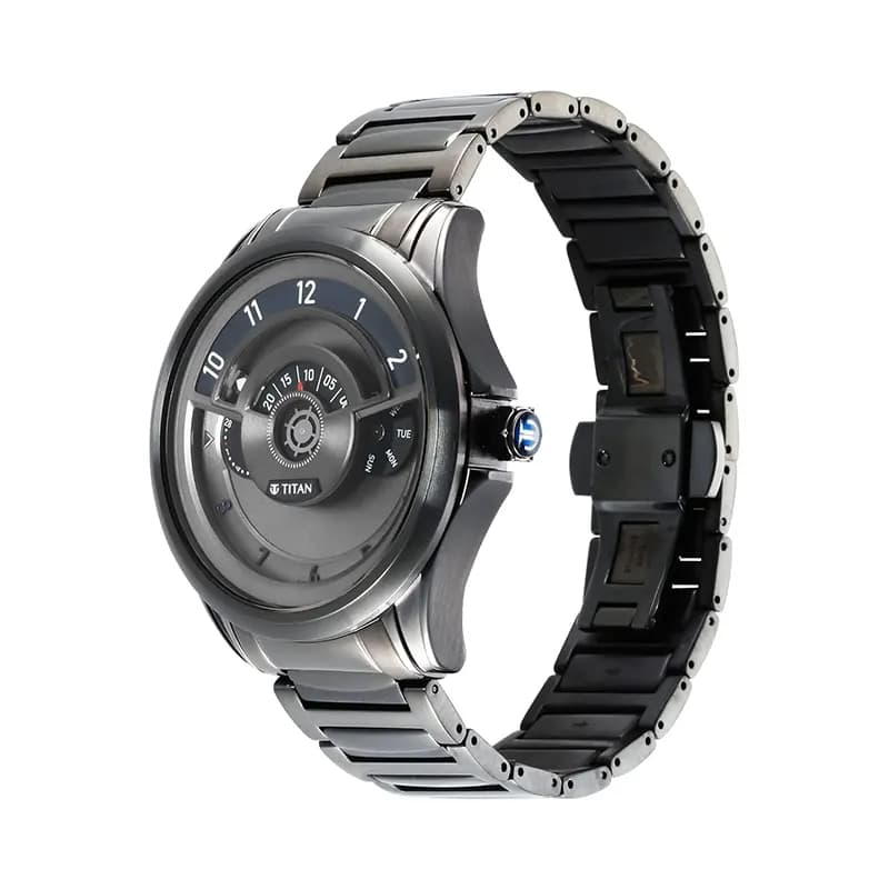 Titan Maritime Multifunction Anthracite Dial Men's Watch | 1830QM01