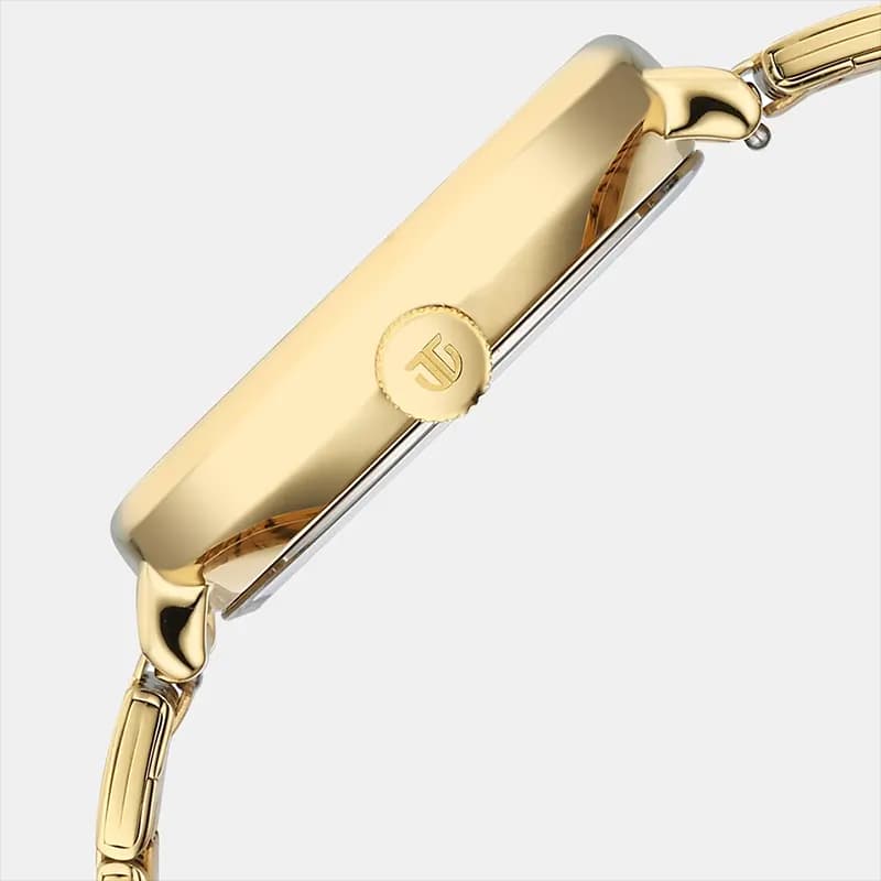 Titan Neo Curve Green Dial Gold-Tone Men's Watch | 1885YM02