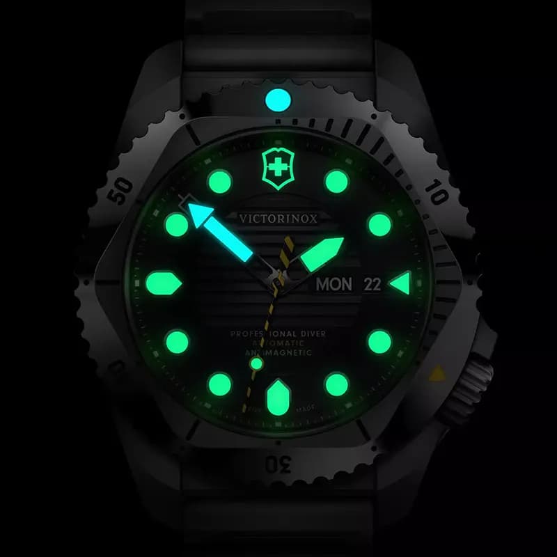 Victorinox Swiss Army Dive Pro Automatic Black Dial Men's Watch | 241994 secondary view