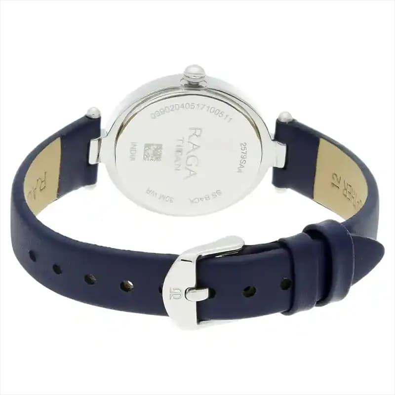 Titan 2579SL01 Raga Viva Silver Dial Ladies Watch