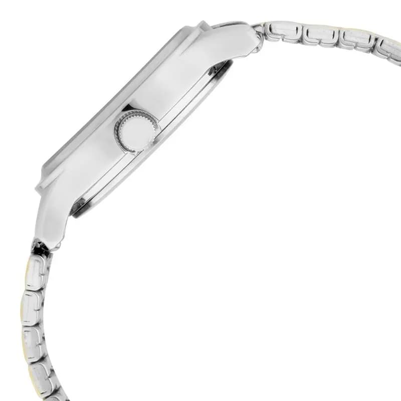 Titan 2638BM01 Silver Dial Two-tone Ladies Watch