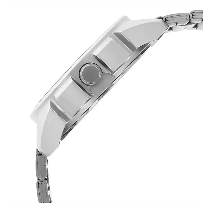 Fastrack Bare Basics Silver Dial Men's Watch | 3124SM01