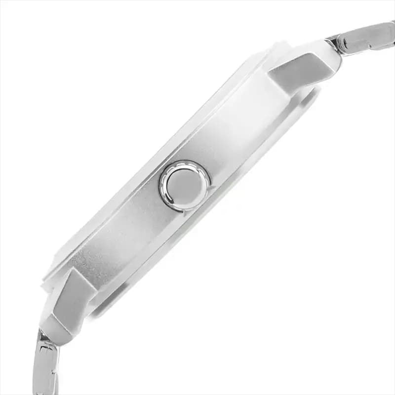 Fastrack Straight Lines Silver Dial Men's Watch |3222SM01