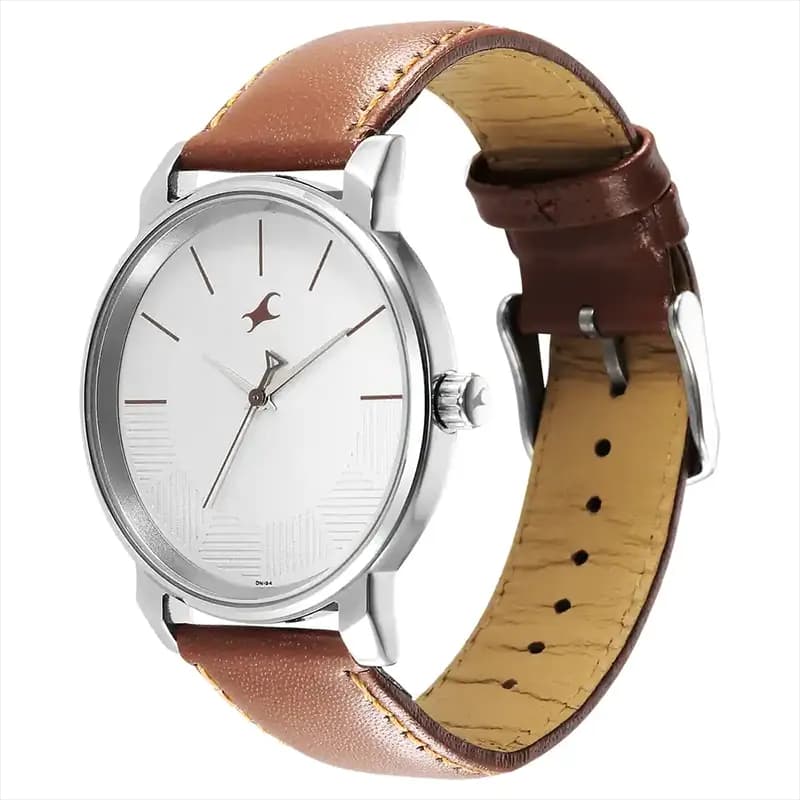 Fastrack 3291SL02 Stunners Silver Dial Men's Watch
