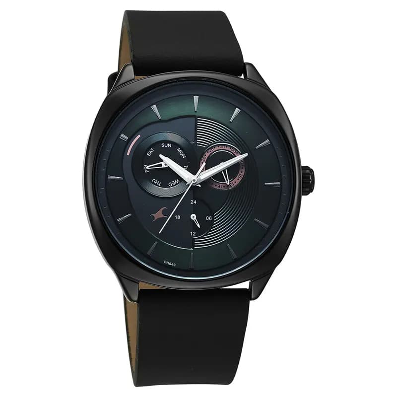 Fastrack Tik Tok 5.0 Multi-function Green Dial Men's Watch | 3330NL01 secondary view