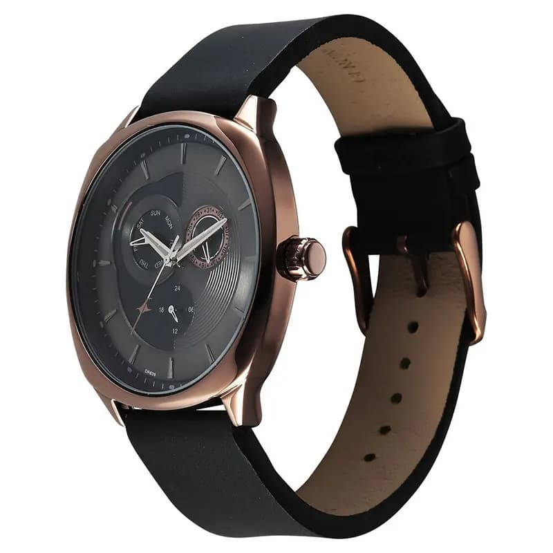 Fastrack Tik Tok 5.0 Multi-function Black Dial Men's Watch | 3330QL01 secondary view