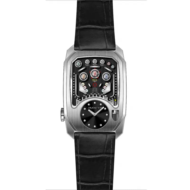 Invicta 35450 Cuadro Exclusive Black Dial Men's Watch