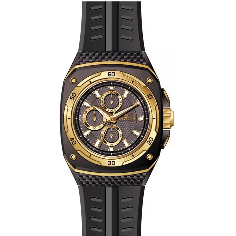 Invicta Speedway 46110 Chronograph Textured Black Dial Men's Watch secondary view