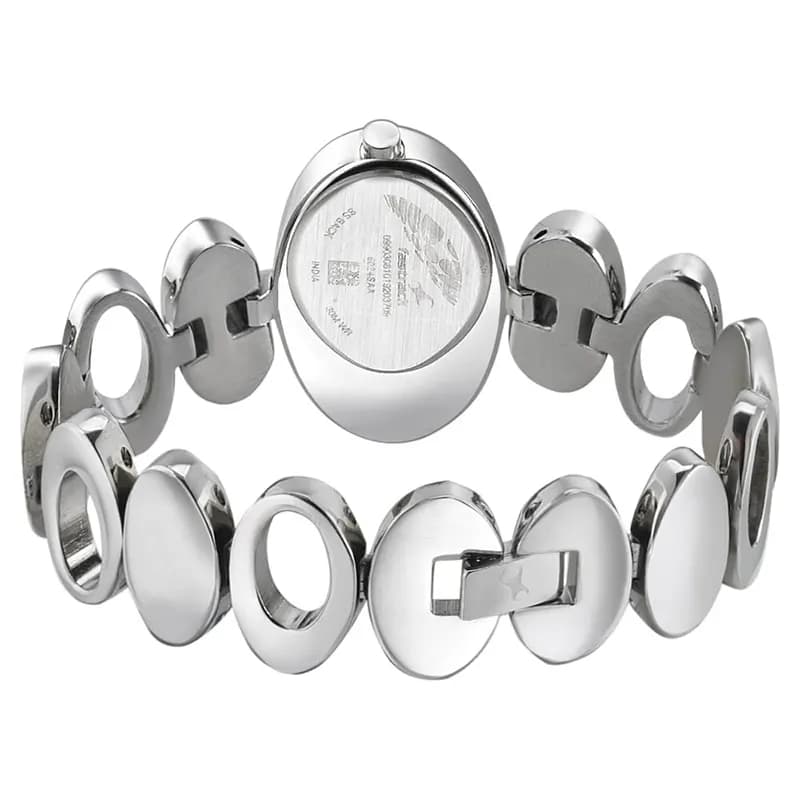 Fastrack 6024SM02 Hit List Silver Dial Ladies Watch