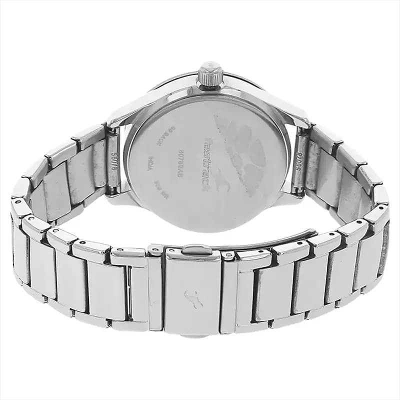 Fastrack 6078SM05 Monochrome Red Dial Ladies Watch