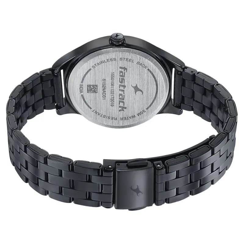 Fastrack 6152NM01 Style Up Grey Dial Ladies Watch