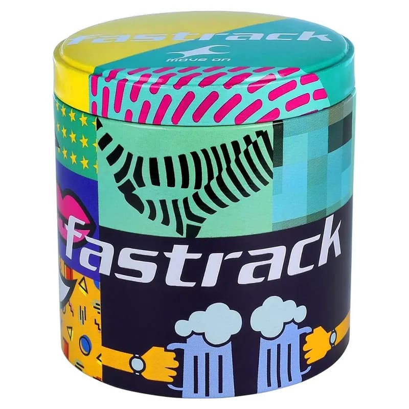 Fastrack 6219SM02 Tripster Purple Dial Ladies Watch