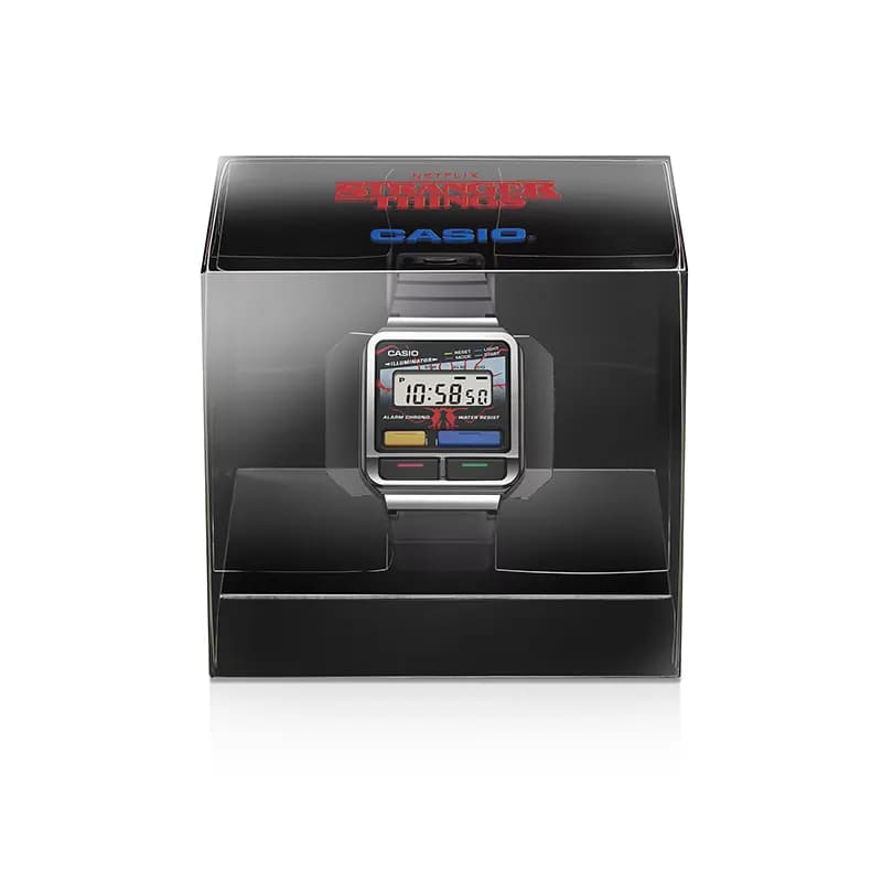 Casio x Stranger Things Collaboration Retro Digital Watch | A120WEST-1A