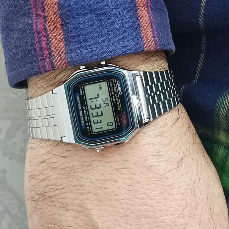 Casio A159W-N1 Vintage Digital Men's Watch
