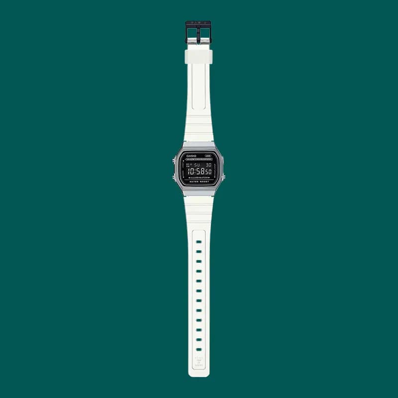 Casio A168XES-1B Vintage Retro Ladies Watch