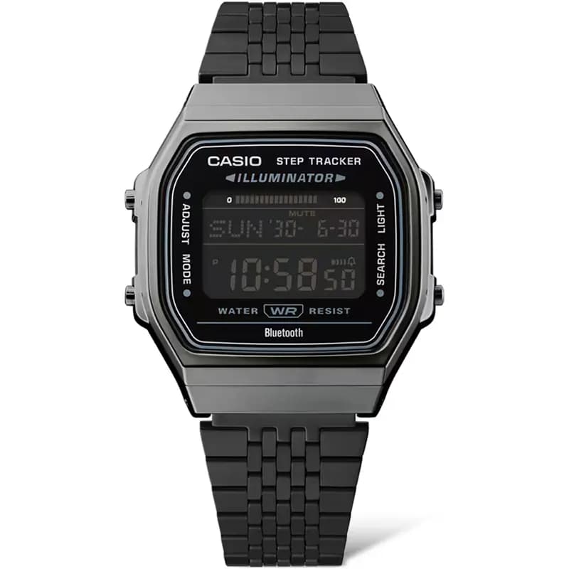 Casio ABL-100WEGG-1B Vintage Step Count Sensor Bluetooth Men's Watch