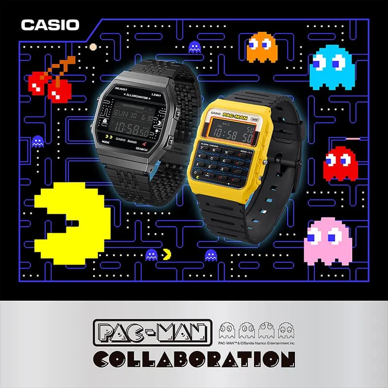 Casio x PAC-MAN Vintage Iconic Retro Bluetooth Men's Watch | ABL-100WEPC-1B