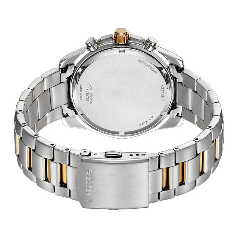 Citizen Chronograph Peach Dial Two-Tone Men's Watch | AN8204-59X