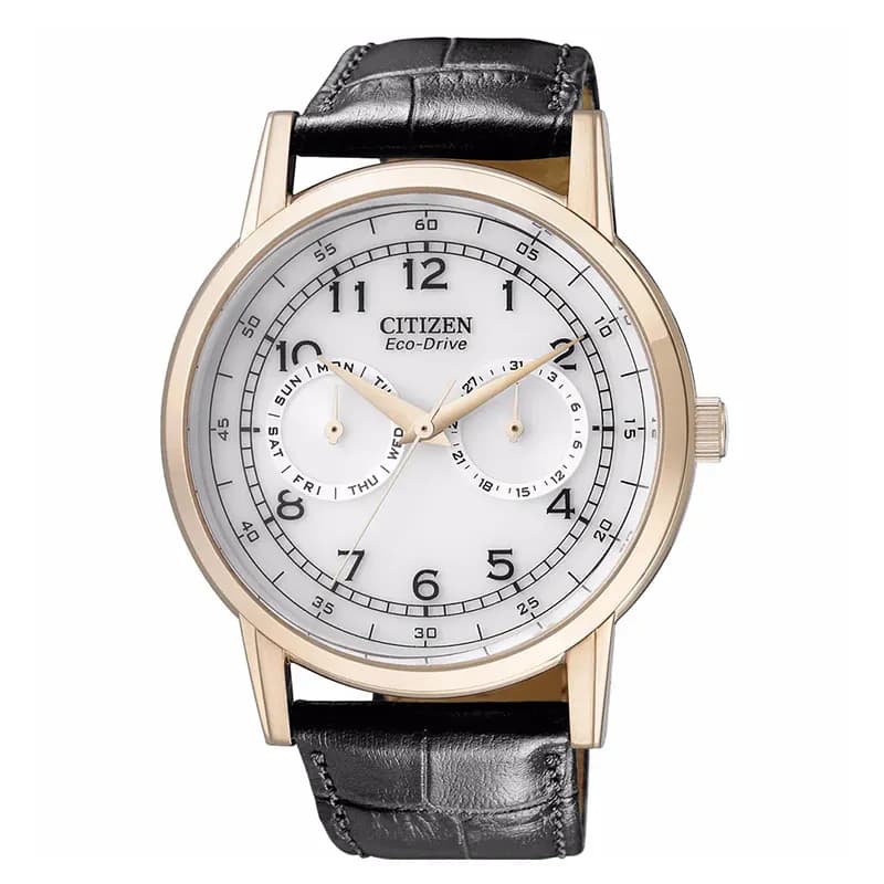 Citizen Corso Eco-Drive Multi-Function White Dial Men's Watch | AO9003-16A