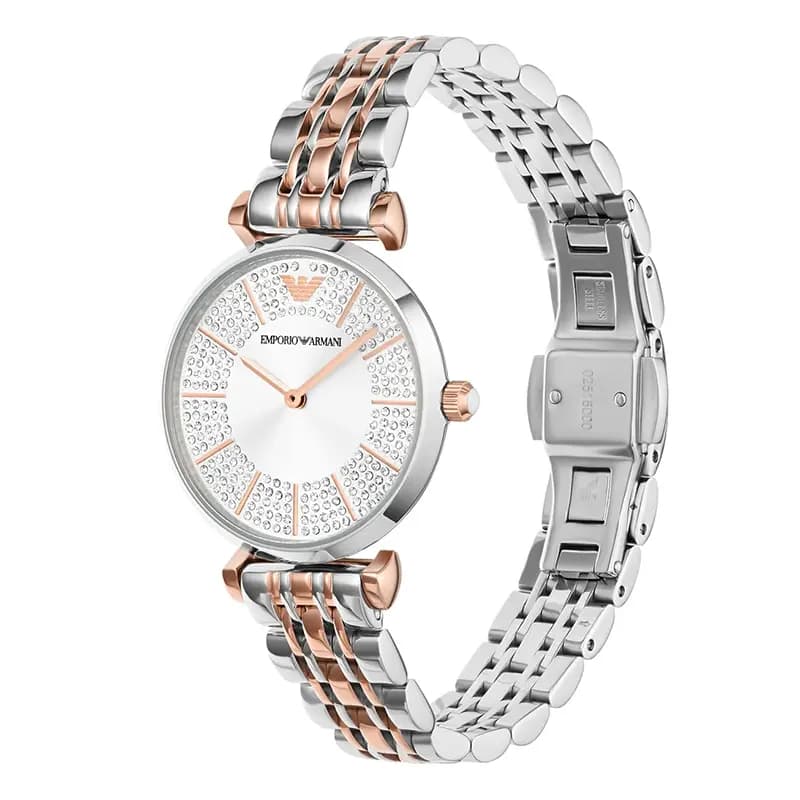 Emporio Armani Gianni Two-tone Couple Watch | AR0399/AR11537